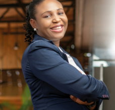 a person in a blue uniform